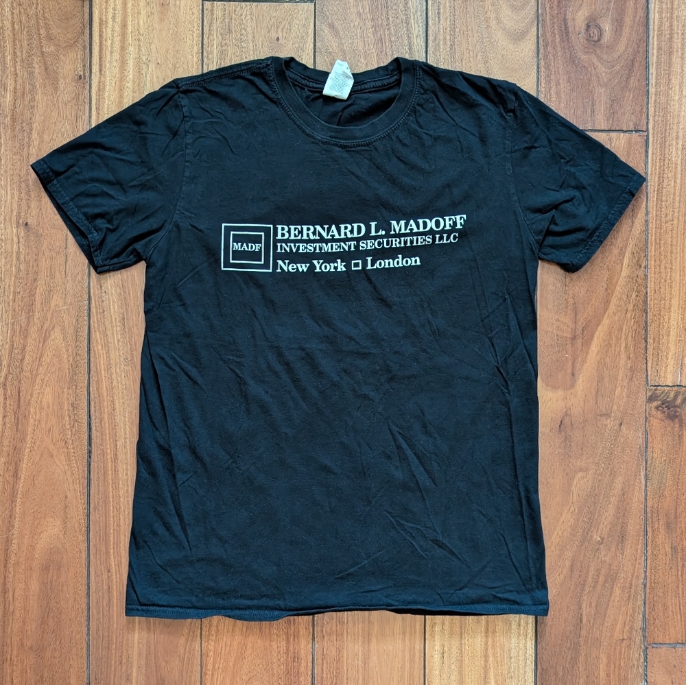 Bernie Madoff MADF Investment LLC Tee (M)